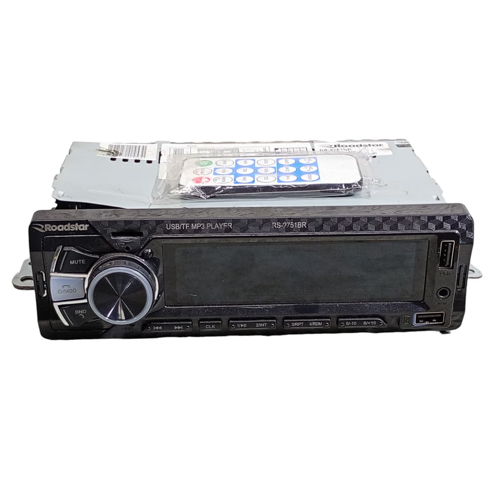 Rádio MP3 Player Roadstar RS-2751BR Original Usb Aux Sd