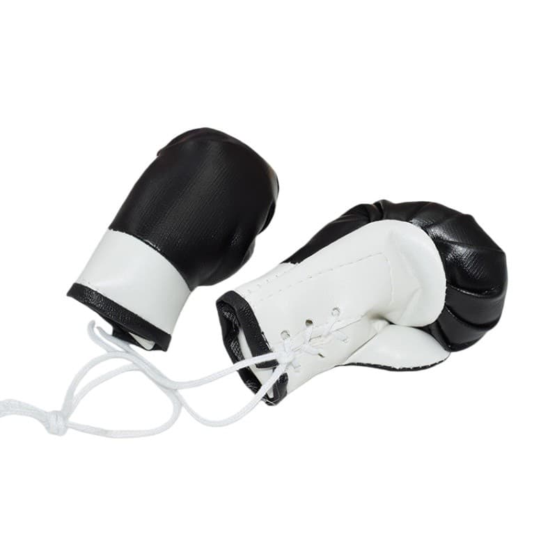 10CM 1 Peça PVC Mão Aleatória Cores Lisas Luva De Boxe Estilo Esportes Lembrança Presente Decorações Acessórios Para Cha