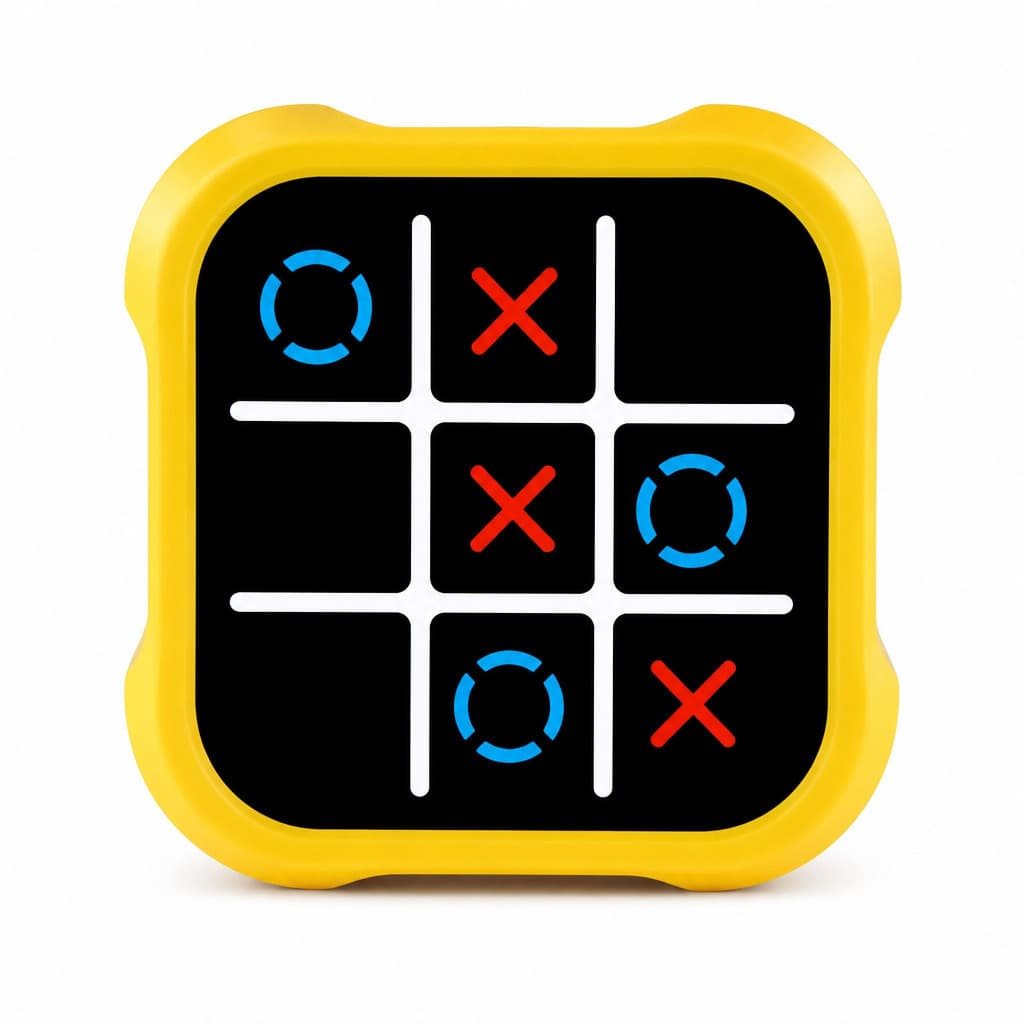 Jogo Da Velha Digital Eletrônico 8 Em 1 Recarregável Usb Led Educativo Interativo Portátil Memoria em PORTUGUÊS