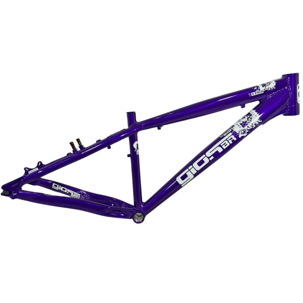 Quadro Gios 4trix Wheeling Dirt Grau Manobra Roxo / Violeta