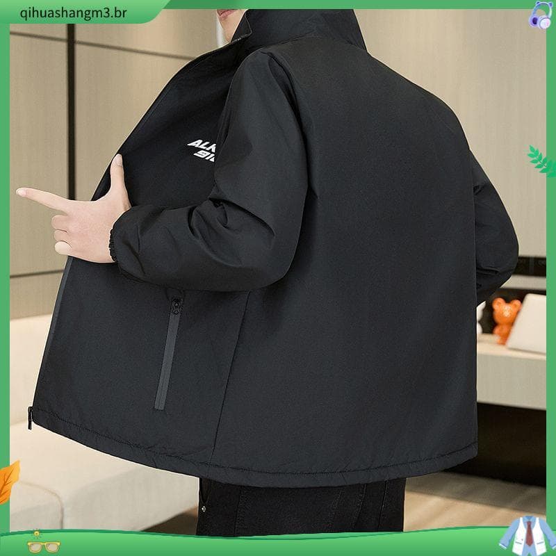 Inverno gola alta acolchoada jaqueta ao ar livre Casual novo estilo na moda forro de lã à prova de frio jaqueta espessad