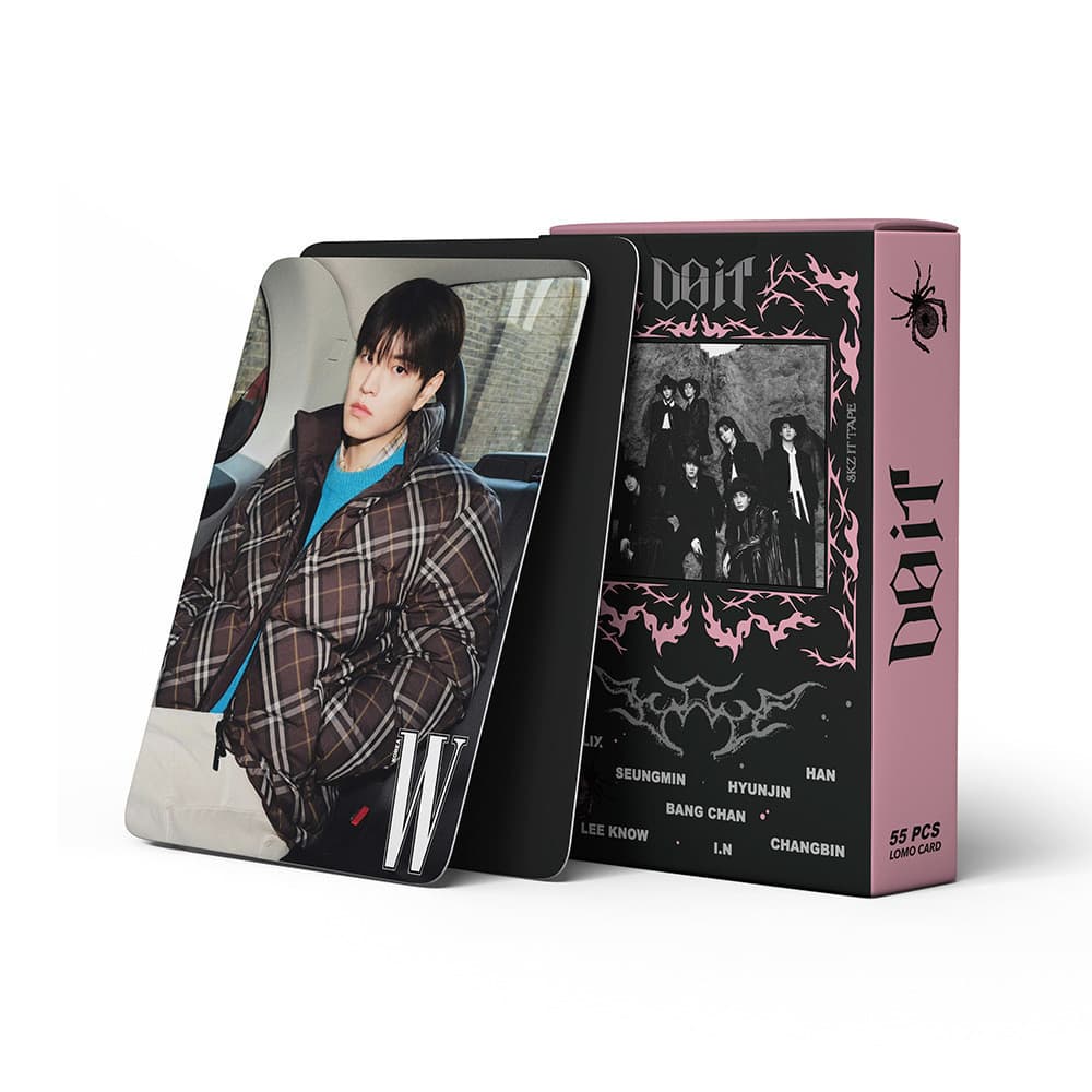 55pcs/box Straykids Photocards 2025 DO IT Carrinho KPOP LOMO IFIJ