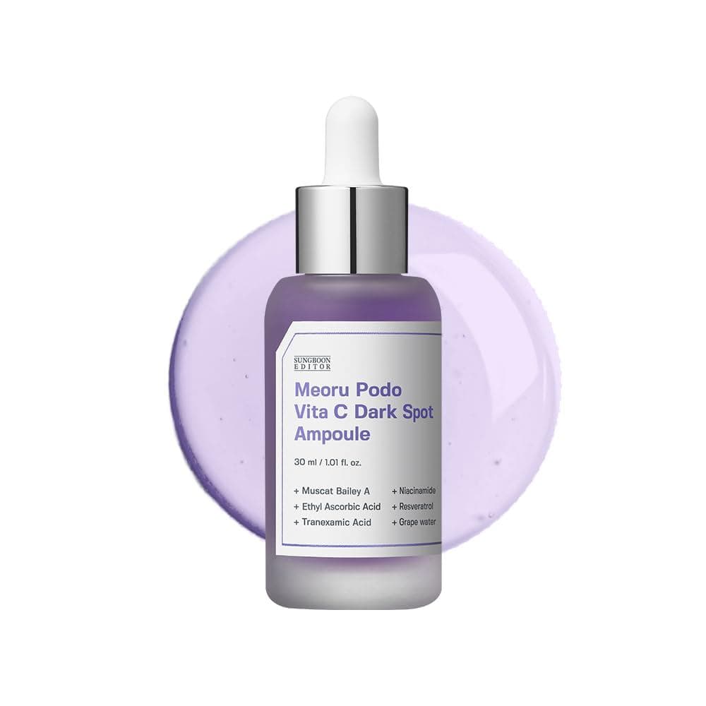 SUNGBOON EDITOR Meoru Podo Vita C Ampola Revitalizante |   Niacinamida, Vitamina C |   Cuidados com a pele coreanos |