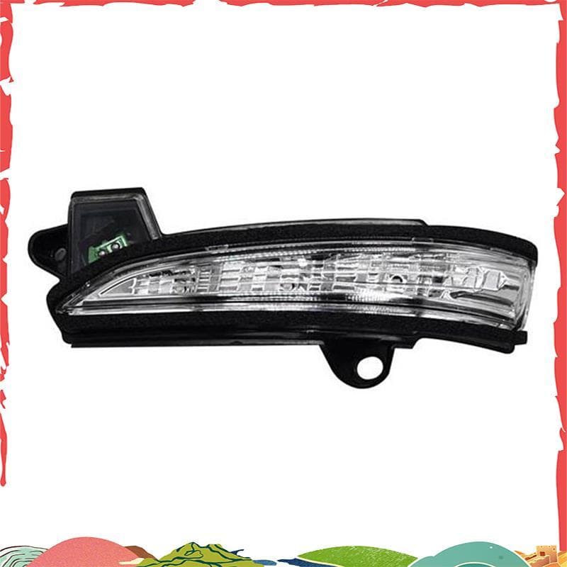 Espelho Retrovisor Lateral Do Carro Luz De Sinalização Para Mondeo Fusion 2013-2020