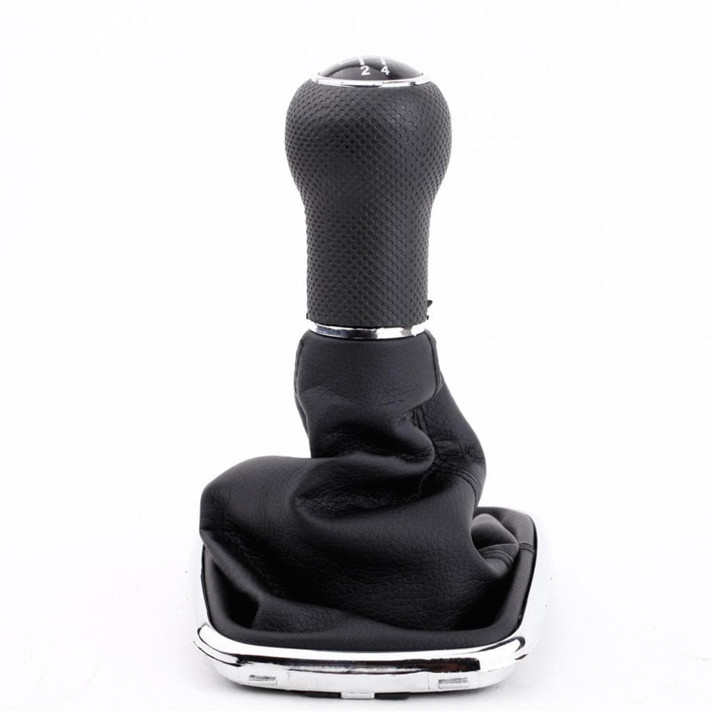 besttool-BR Novo botão de mudança de marcha de 5 velocidades Gaitor Bota couro PU preto para Jetta GTi MK4 1999-2004
