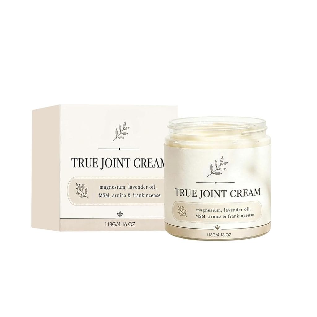 Outfield Organics True Joint Cream, Creme Corporal com Magnésio e MSM com Óleo de Lavanda, Arnica e Olíbano, Creme de Ma