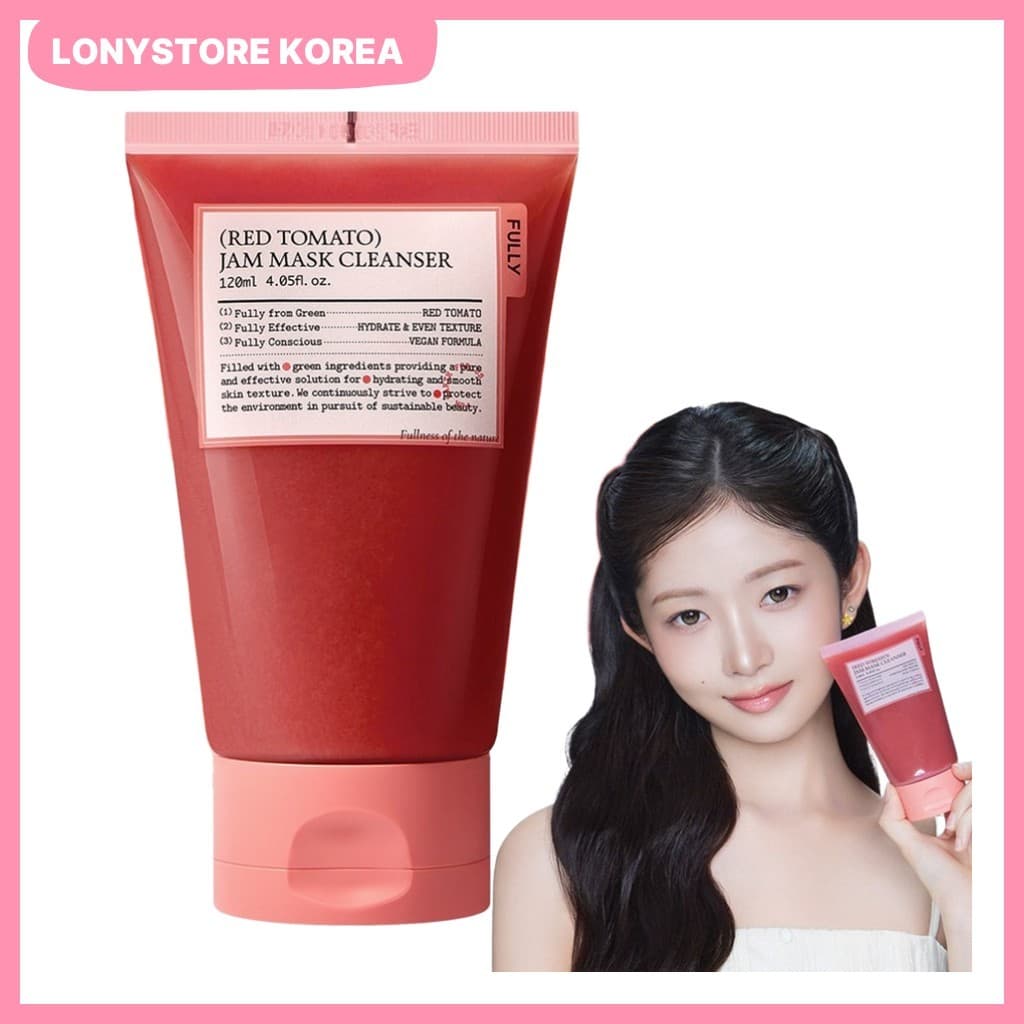 [Totalmente] Limpador De Máscara De Geléia De Tomate Vermelho , 120ml , 1 Unidade/Coreana/Extrato/100 % Autêntico Da LON