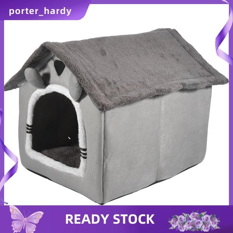 Cama Para Gato/Cachorro Removível E Lavável Dobrável Animais De Estimação Dormir Canil Casa De Ninho De Interno