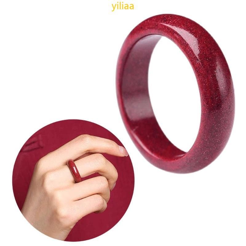 Melhores Anéis Cinábrio FengShui Para E Homens, Da Sorte Feng Shui, Vermelho Atrair Riqueza Dinheiro