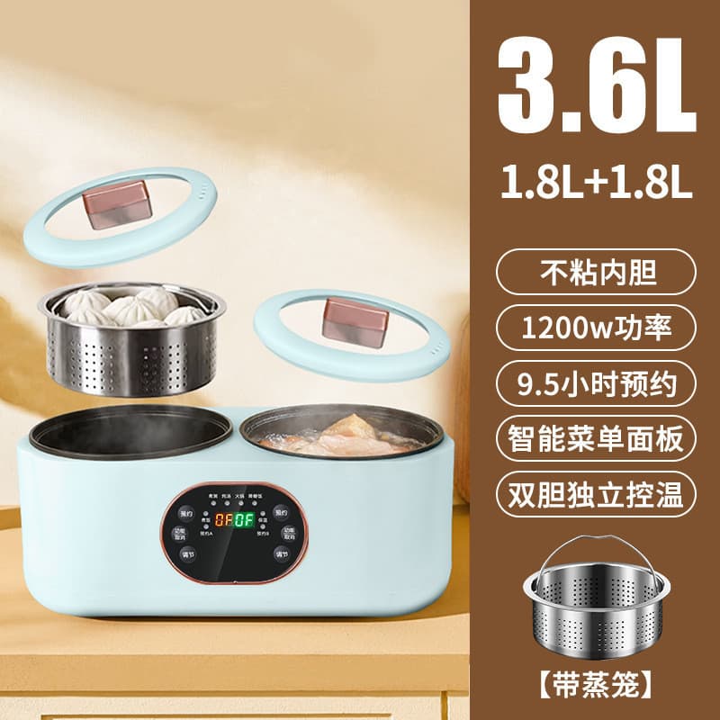 Panela elétrica de arroz de galão duplo Panela de arroz automática multifuncional pato mandarim panela quente elétrica