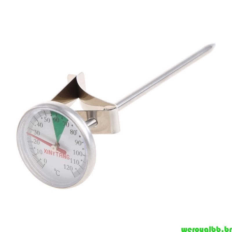 weroyalbb Portátil Aço Inoxidável Cozinha Cozinhar Leite Café Sonda