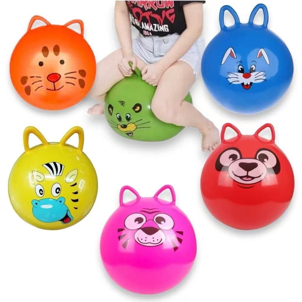 Bola Pula Pula Inflável infantil elastica brinquedo educativo divertido criativo menino menina