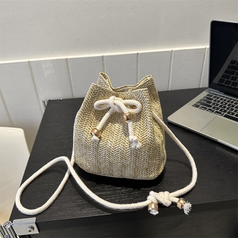 Bolsa feminina bolsa crossbody bolsa de ombro sacola tecido à mão bolsa feminina novo estilo nicho Design Popular bolsa
