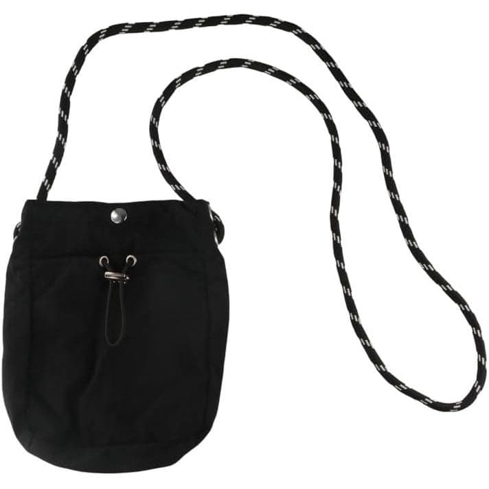Bolsa Transversal de Nylon com Cordão, Bolsa de Pescoço, Bolsa de Ombro de Nylon Macio para Casal, Bolsa Tiracolo, Bolsa