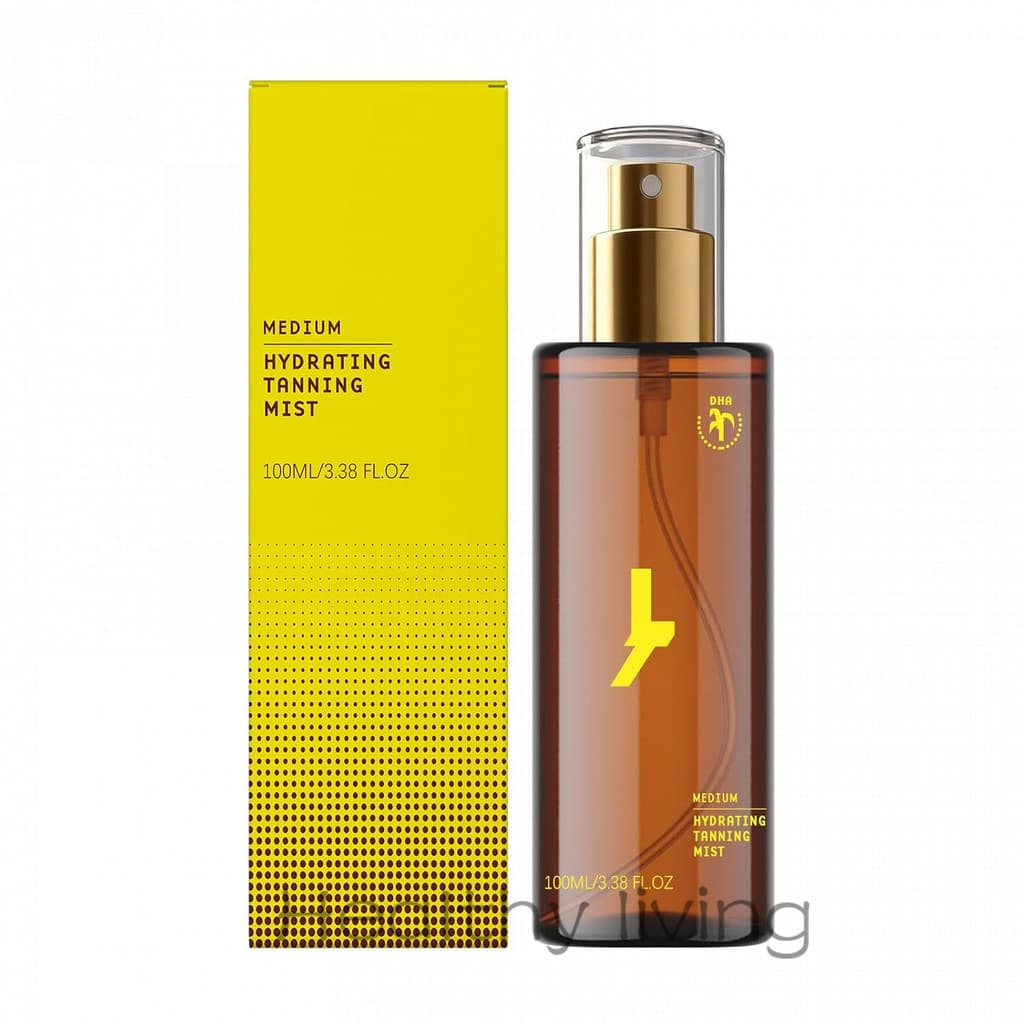 Spray Bronzeador Hidratante, Névoa Autobronzeadora de Secagem Rápida, Bronzeador Hidratante e de Longa Duração, Spray de