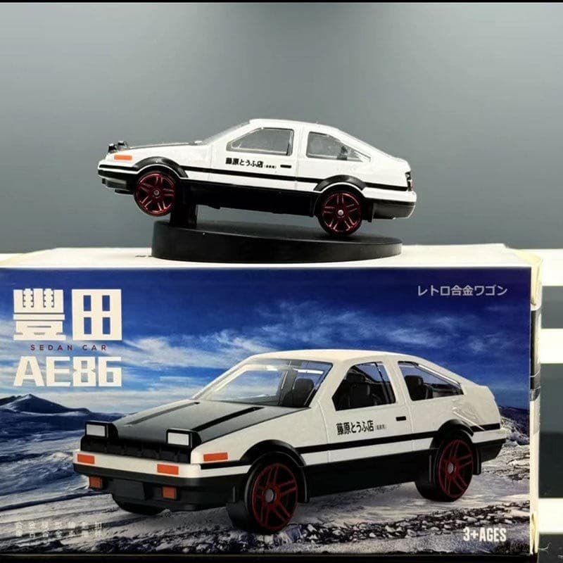 Atualizar grande deriva grande carro esportivo Bugatti pode abrir porta ae86 ornamentos de carro ornamentos de brinquedo
