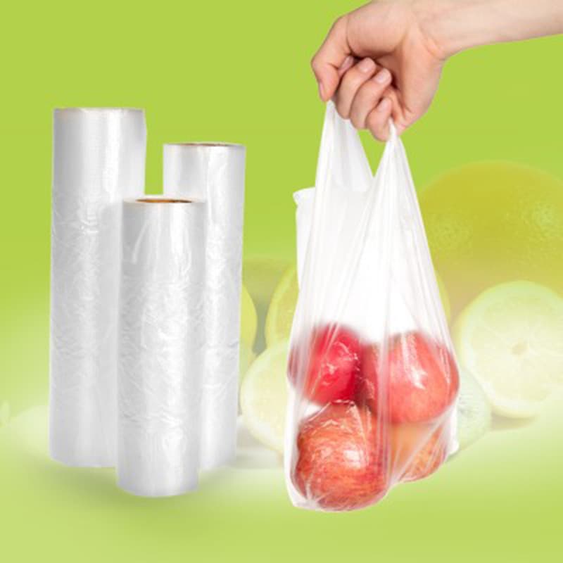 Geladeira freezer freezer fresco-mantendo saco filme transparente vegetal frutas carne saco de alimentos colete saco de