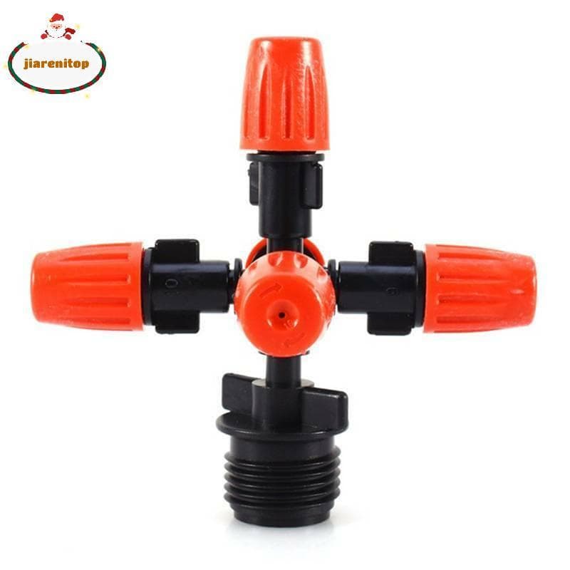 jiarenitop Garden Sprinkler Irrigação Névoa Bocal De 5 Cabeças 1/2 " Adaptador De Montagem br