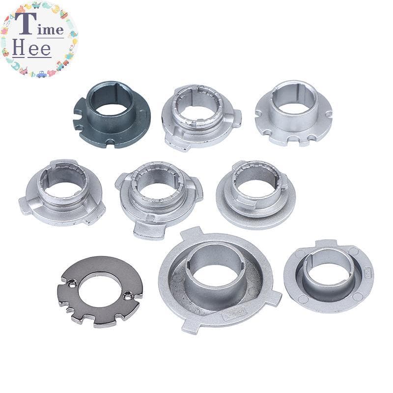 TimeHee 5 Unidades De Liga De Alumínio Com Dissipação De Calor D1 D2 D4 D8 H4 H7 H11 9005 9006 9012 LED Luz De Carro Pre
