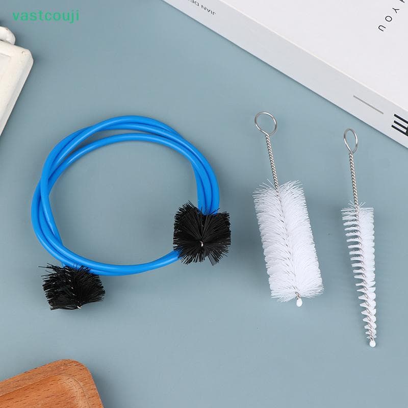 Vastcouji Kit De Manutenção De Trompete Dobrável Escova De Cobra Bocal Conjunto De Limpeza De Corneta br