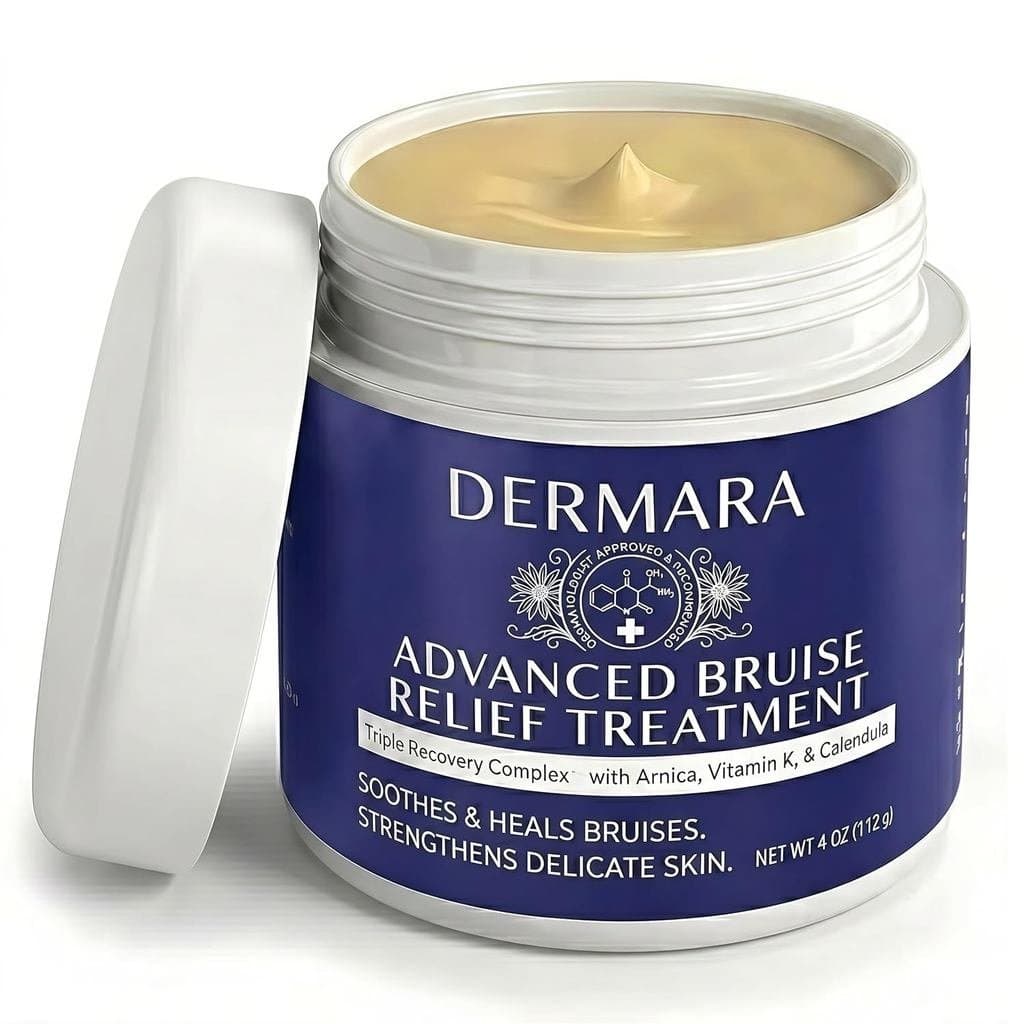 Creme para Hematomas Dermara - Creme Reparador de Hematomas e para a Pele com Arnica para Idosos com Pele Fina, Vitamina