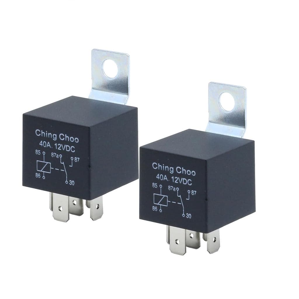 Relé 12V 40A Pino 601053 026237 Compatível com Cortadores Hustler Super Z Super Mini Z ZR7 X-One Z4 Sport Super Fastrak
