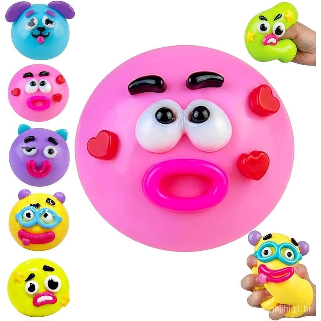 NEWushersSquishy-CuriositiesushersFaceSwapSquishy, Macio, de Elevação Lenta, Alívio de Estresse e Ansiedade, Brinquedo S