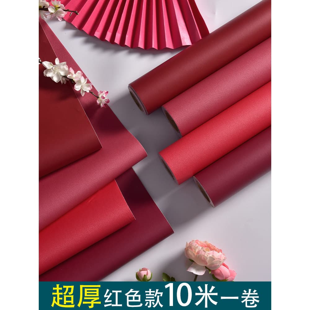 Papel de parede autoadesivo estilo chinês sala de estar quarto decoração estilo chinês fundo vermelho papel de parede co