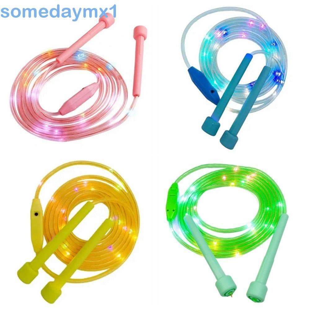 SOMEDAYMX1 Cordas De Pular LED , Melhoram A Coordenação De Flexibilidade Corda Brilhante , Contagem