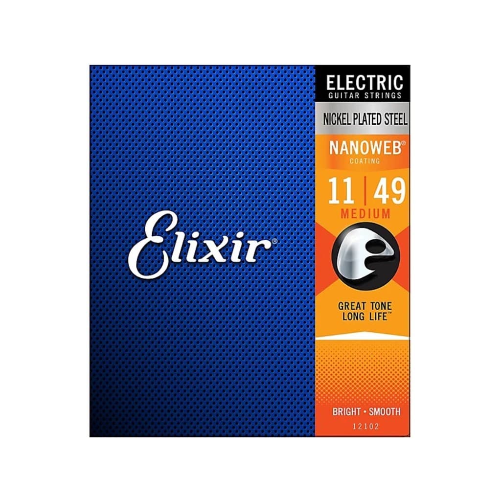 Cordas 011 Medium Guitarra Nanoweb Elixir [F108]