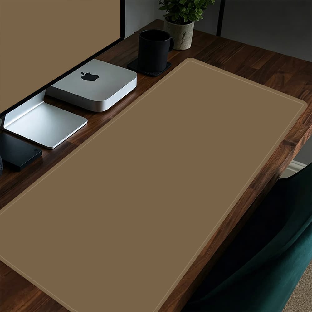 Grande Jogo Mouse Pad Antiderrapante 80X30 CM Impressões Personalizadas Mousepad Borda Costurada Cor Sólida KK