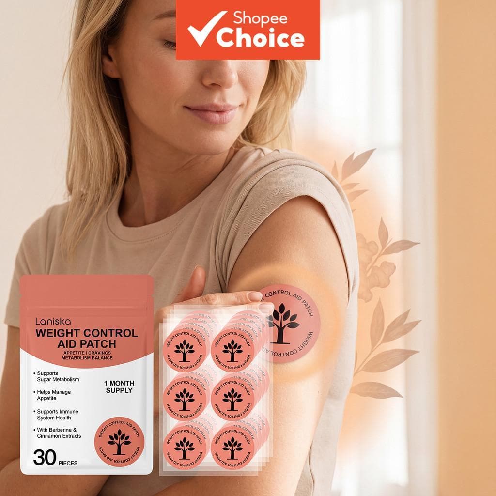 30 Adesivos Corporais Avançados com Óleo Mineral & Cera de Abelha – Para Suporte ao Controle de Peso, Finos &