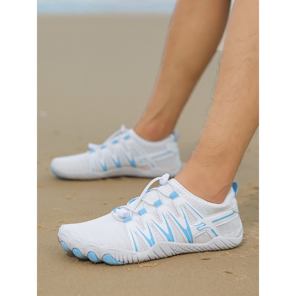 Sapatos de praia ao ar livre das mulheres dos homens Anti-deslizamento veleiro barco vadear sapatos natação mergulho Ups
