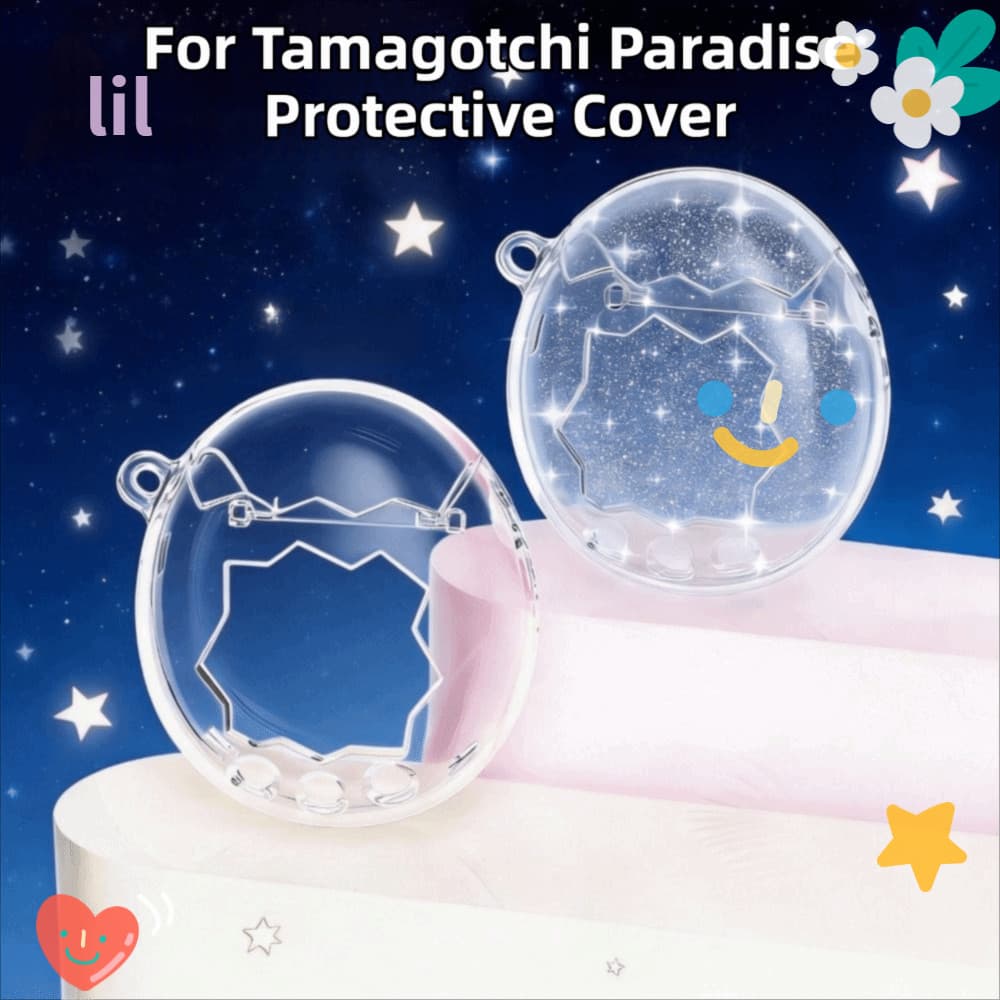 LIL Hard Shell , Capa Protetora Anti-Riscos , Proteção Decorativa Para Tamagotchi Paradise