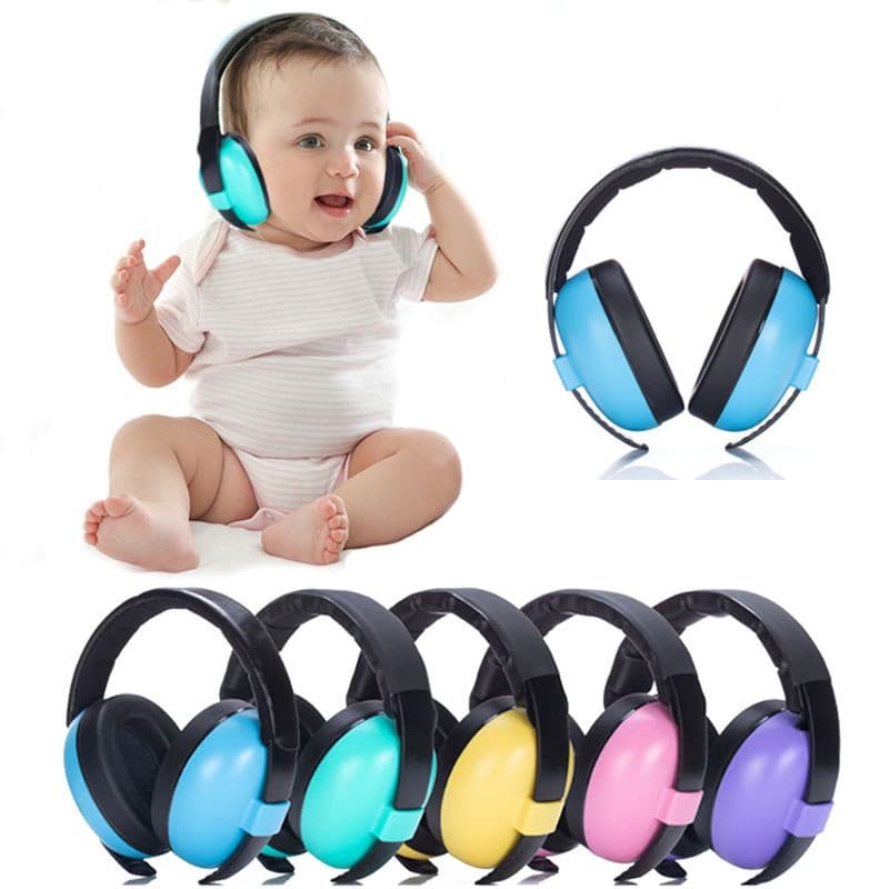 Ruído Fones De Ouvido Para Bebês Crianças Maca Proteção Das Orelhas Tampões