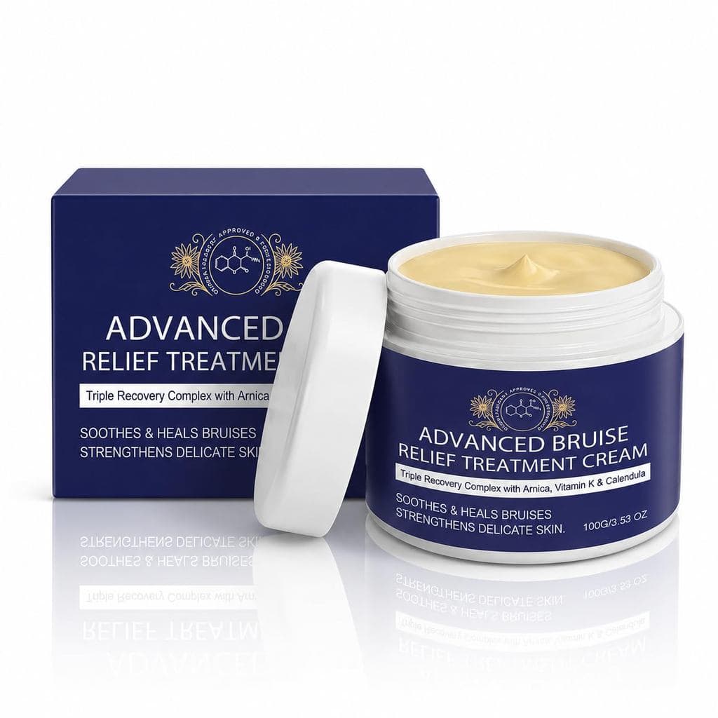 Creme para Hematomas para Idosos, Creme de Arnica e Vitamina K para Alívio de Hematomas em Pele Fina