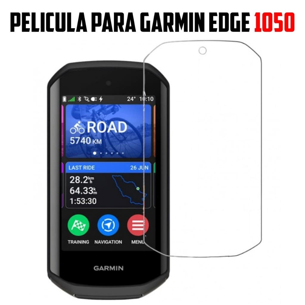 Película Hidrogel para Garmin Edge 1050 GPS Ciclocomputador Proteção de Tela HD
