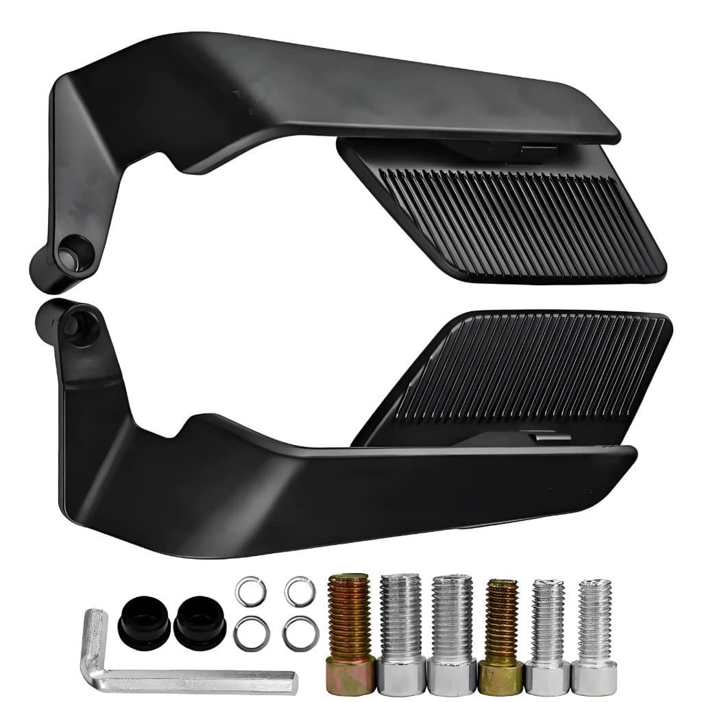 Espelho Retrovisor Quadrado Universal De Liga De Alumínio Para Motocicleta
