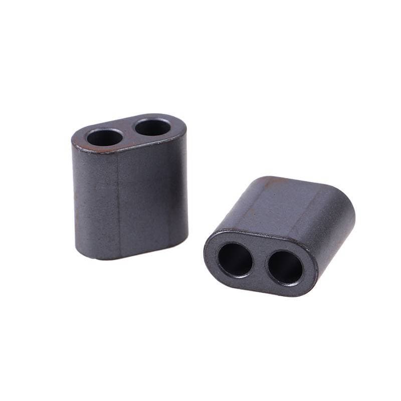 ZVT 10pcs Núcleo De Ferrite RF Furos Duplos Ímã Acessórios 13.5 * 7.5 * 14mm BR