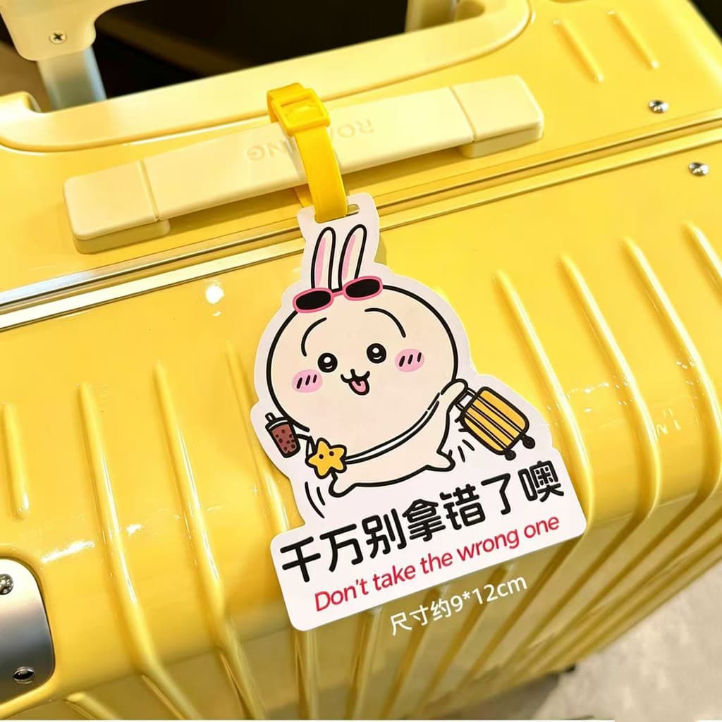 Bonito Universal bagagem atraente tag Anti-tag mochila errada mala de remessa único dos desenhos animados cartão de logo