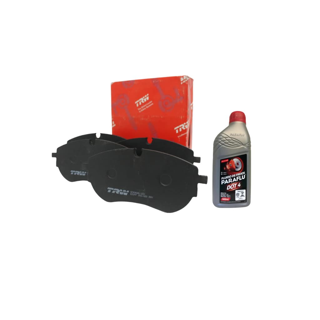 KIT FLUIDO FREIO DOT-4 + PASTILHA FREIO AMAROK 18/ TRW