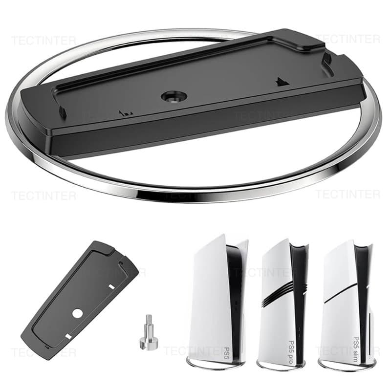 Suporte De Resfriamento Vertical De Metal Para Console PS5/Slim/Pro Base Antiderrapante Playstation PS5 Acessórios