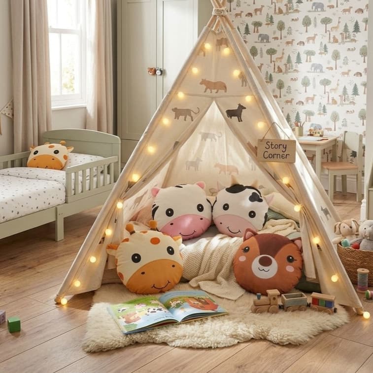 Almofadas Infantil Baby Bichinhos Fofinho