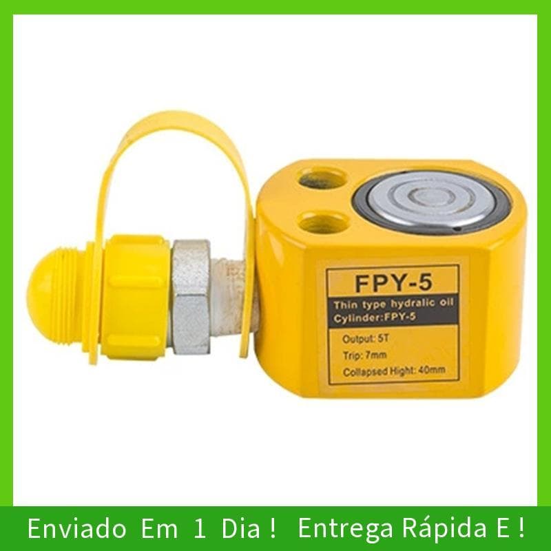 - joyce Macaco De Elevação Hidráulica Vertical Manual 5T Ultrafino Portátil Split Booster Hidrocilíndrico Hidráulico Jac