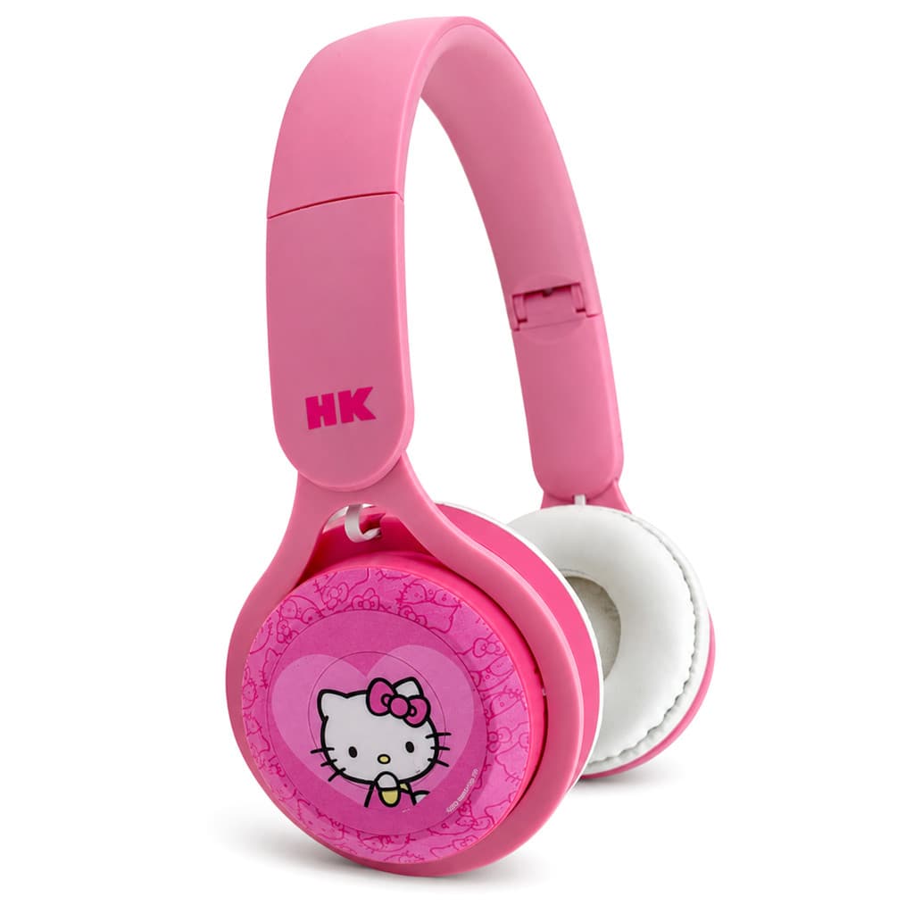 Fone De Ouvido Bluetooth Infantil Hello Kitty Com Microfone Estéreo Meninas - Candide