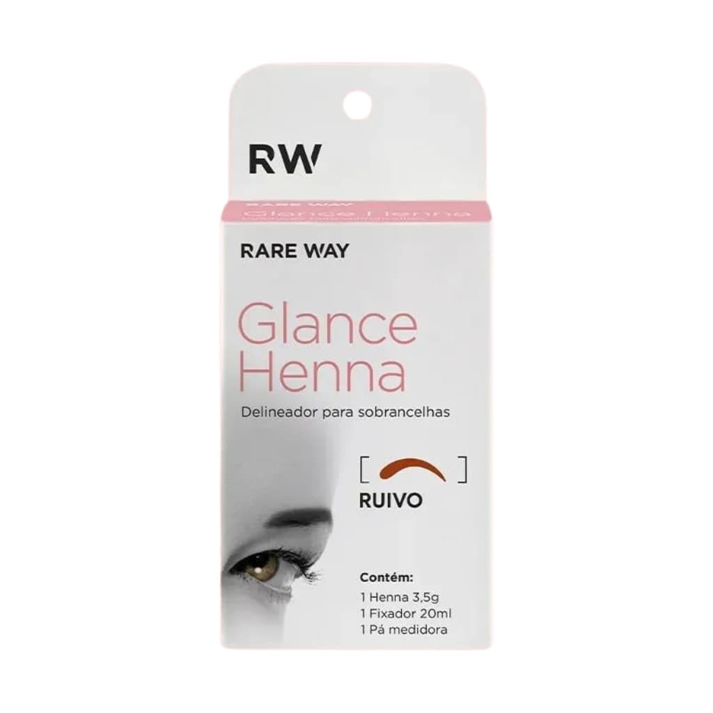 RARE WAY GLANCE HENNA RUIVO 3,5G