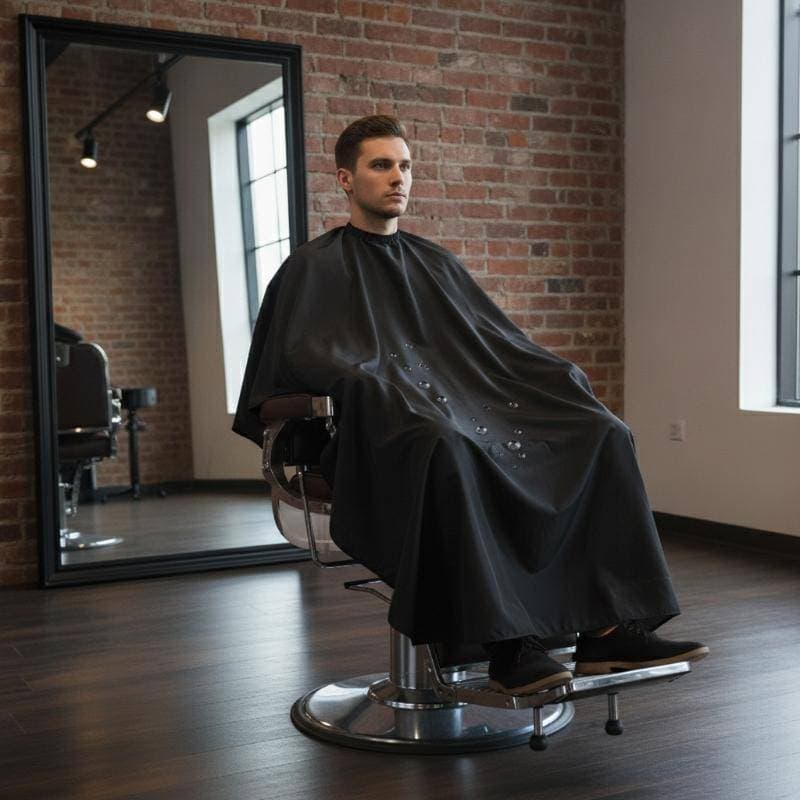 Rightrous Capa De Barbeiro Leve , Resistente À Água , Corte De Cabelo Para Salão De Viagem , Cabeleireiro , Homens , Mul