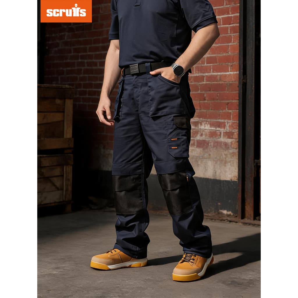 Britânico Scruffs Scruffs Macacão Básico Calças Ao Ar Livre Resistente Ao Desgaste Multi-Bolsa Calças Casuais Calças Sol