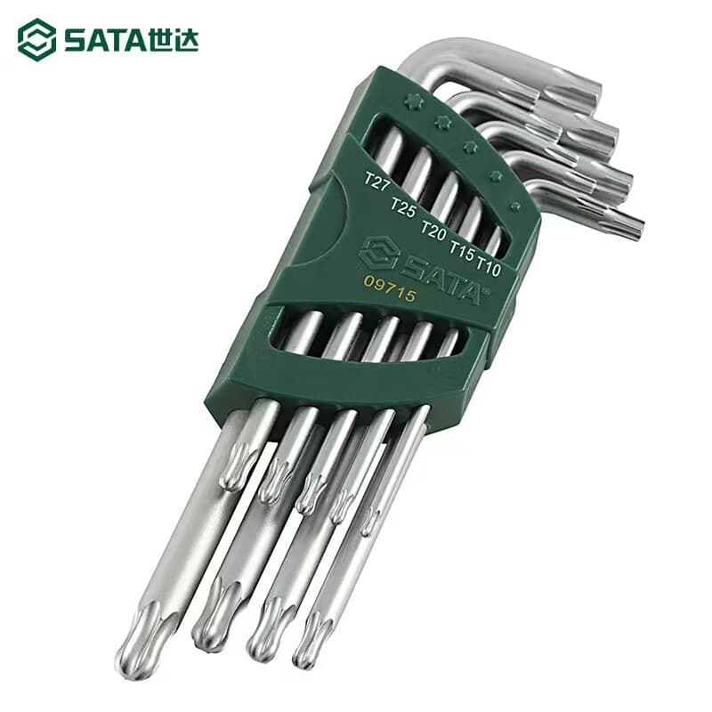 Shida flor tipo Torx bola cabeça allen chave conjunto de ferramentas allen seis flor chave de fenda hexágono estrela tip