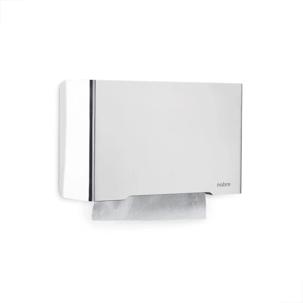 Toalheiro Inox 30cm Cromado 41885 Nobre papel toalha dispenser banheiro